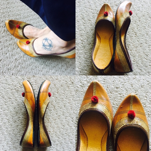 MOVING OUT SOON ! MUST GO ! Embroidered Shoes - Picture 2 of 7